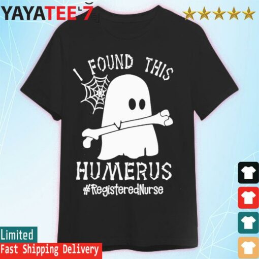 Ghost I found this Femurus #Registered Nurse Halloween shirt