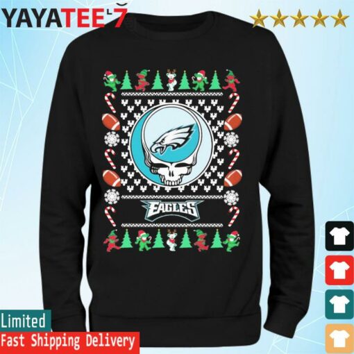 Grateful Dead Philadelphia Eagles Ugly Christmas 2022 shirt