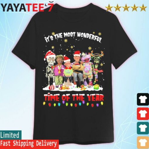 Jeff Dunham Characters It’s the most wonderful time of the year Christmas light shirt