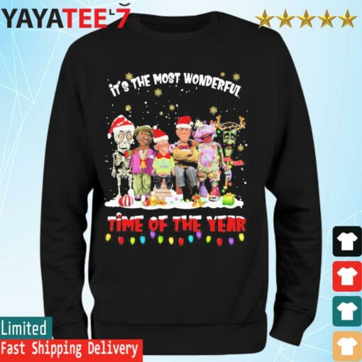 Jeff Dunham Characters It’s the most wonderful time of the year Christmas light shirt