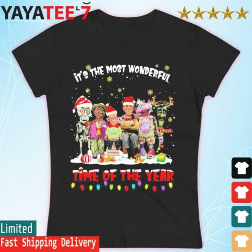 Jeff Dunham Characters It’s the most wonderful time of the year Christmas light shirt