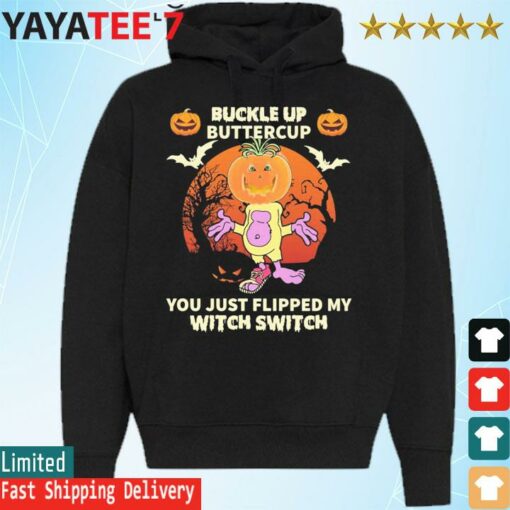 Jeff Dunham Peanut Buckle up buttercup You just flipped my Witch Switch Halloween shirt