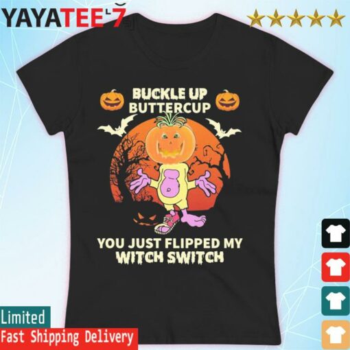 Jeff Dunham Peanut Buckle up buttercup You just flipped my Witch Switch Halloween shirt