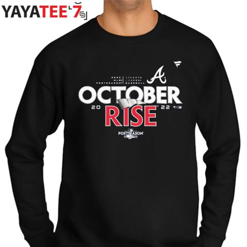 MLB Atlanta Braves October Rise 2022 Postseason shirt