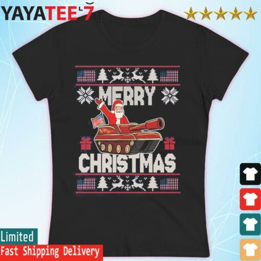 Merry Christmas Santa Claus Tank Ugly Sweater