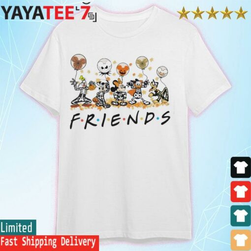 Mickey And Disney Friends Skeleton Halloween shirt