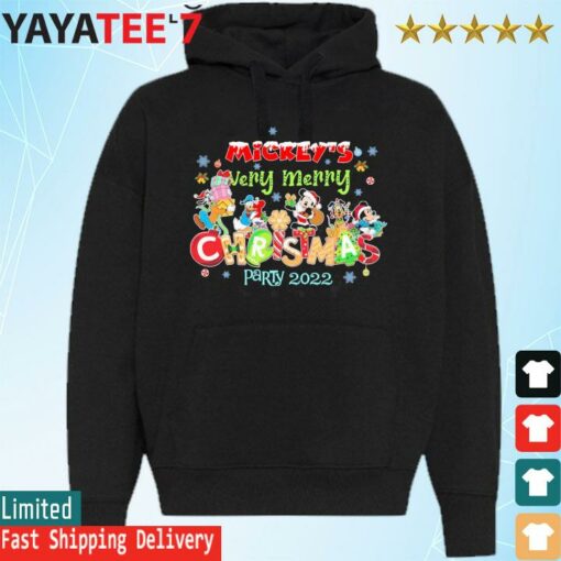 Mickey And Friends, Mickey’s Very Merry Christmas Party 2022 Shirt