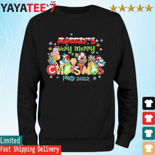 Mickey And Friends, Mickey’s Very Merry Christmas Party 2022 Shirt