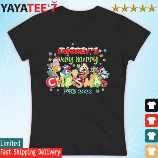 Mickey And Friends, Mickey’s Very Merry Christmas Party 2022 Shirt