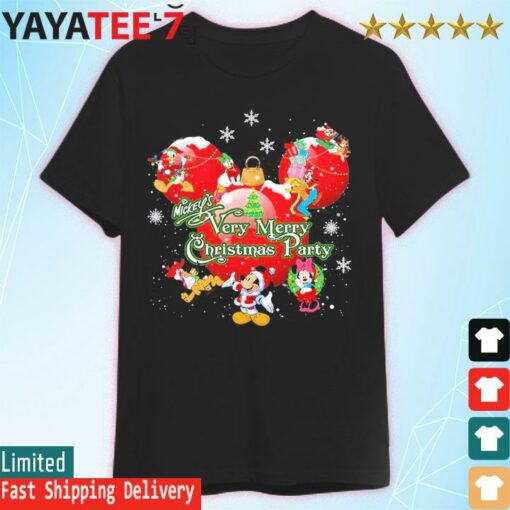 Mickey’s very merry Christmas party shirt