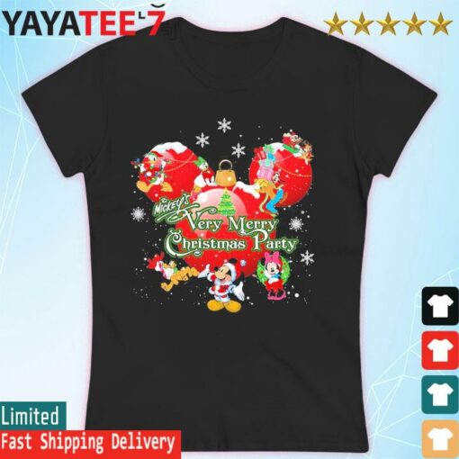 Mickey’s very merry Christmas party shirt