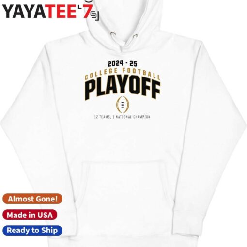 Official College Football Playoff 2025 12 Teams Playoff Shirt