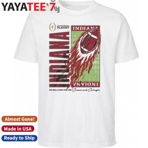 Official Indiana Hoosiers Homefield 2024-25 College Football Playoff T-Shirt