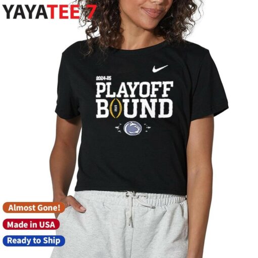 Official Penn State Nittany Lions Nike Playoff Bound 2025 College Football Playoff Shirt