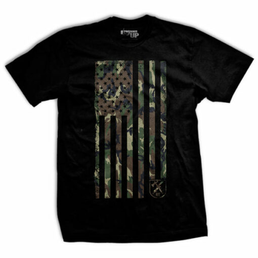 BDU Camo Flag T-Shirt