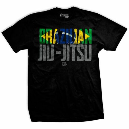 Brazilian Jiu Jitsu Flag T-Shirt