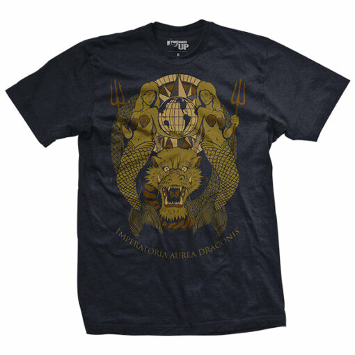 Domain of the Golden Dragon Navy T-Shirt