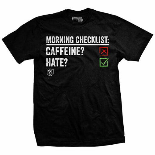 Morning Checklist T-Shirt