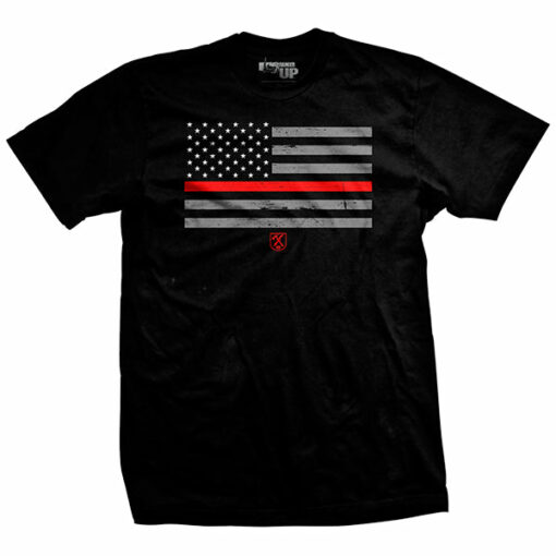 Thin Red Line Flag T-Shirt