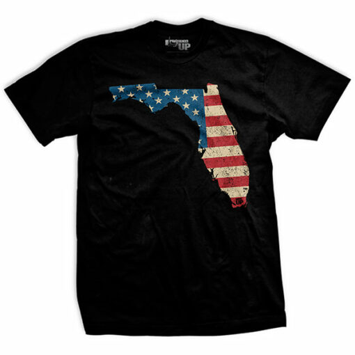 U.S Flag – Florida T-Shirt