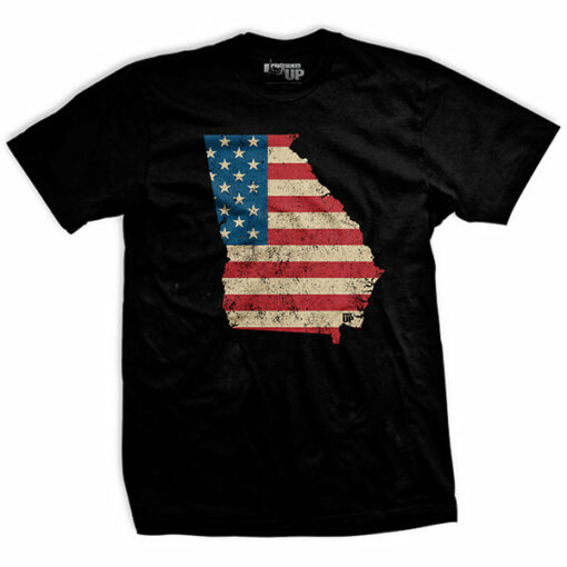 U.S Flag – Georgia T-Shirt