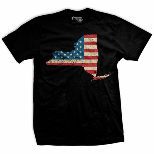 U.S Flag – New York T-Shirt