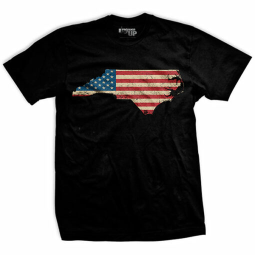 U.S Flag – North Carolina T-Shirt