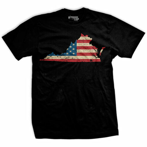 U.S Flag – Virginia T-Shirt