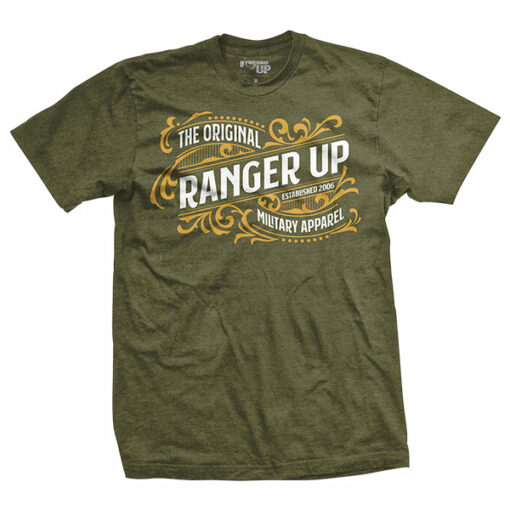 Vintage Ranger Up – Green – T-Shirt