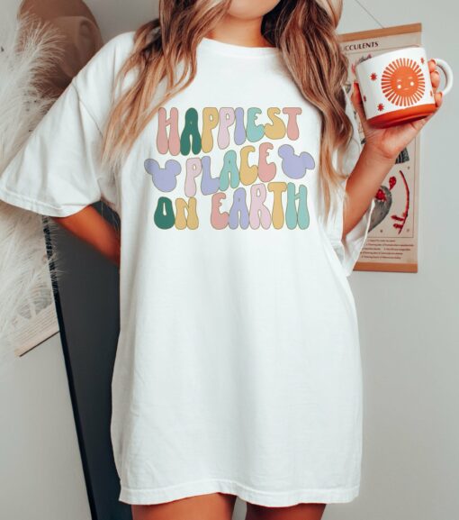 Happiest Place on Earth Magical Vacation Themed Shirt  Mouse Shirt