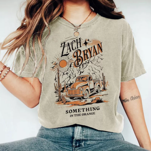 Something In The Orange Tee CC or Bella  Country Western Tee