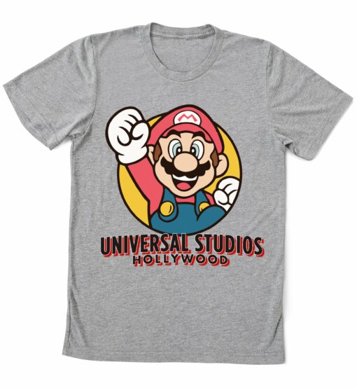 Super Mario Retro Shirt Comfort Colors or Bella Canvas