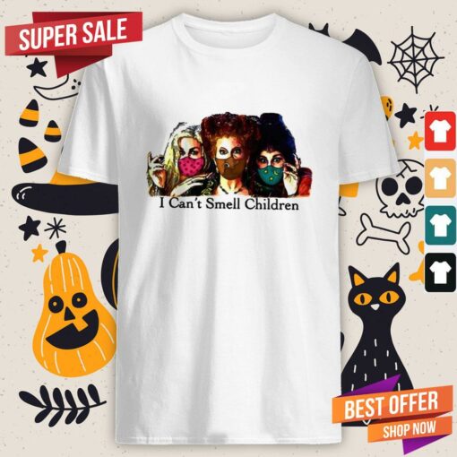 Halloween Hocus Pocus I Cant Smell Children Shirt
