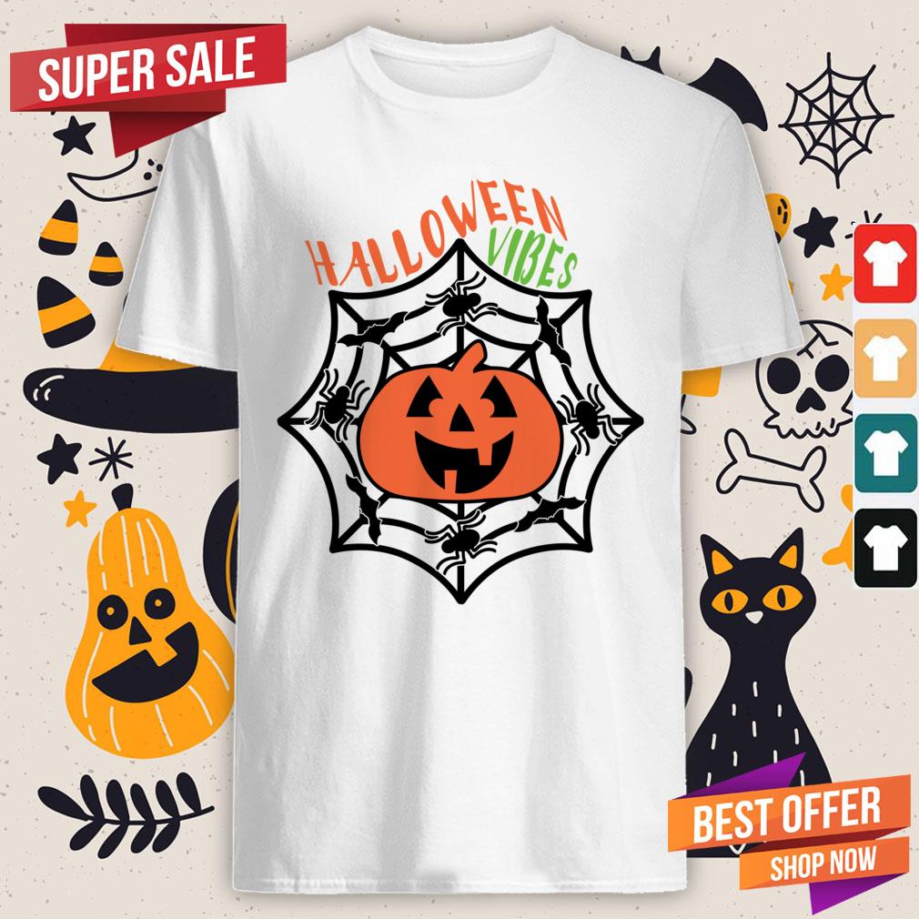 Happy Halloween Vibes Pumpkin Shirt Happy Halloween Vibes Pumpkin Shirt