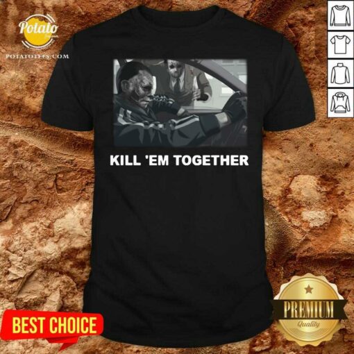 Happy Horror Michael And Jason Voorhees Kill ’em Together Shirt