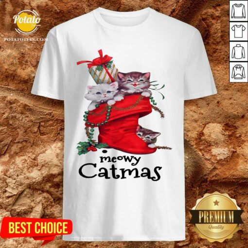 Happy Meow Catmas Merry Christmas Shirt
