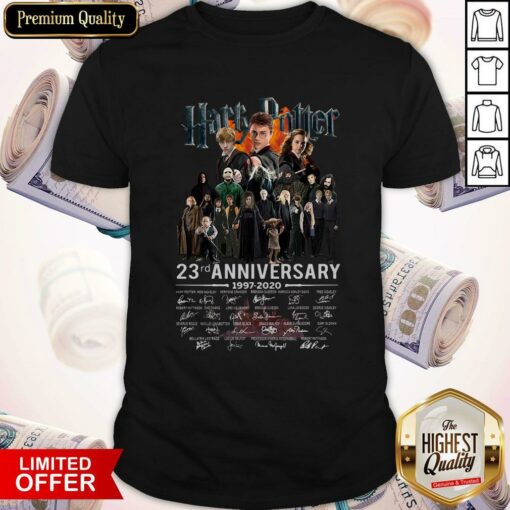 Harry Potter 23rd Anniversary 1997-2020 Signature Shirt