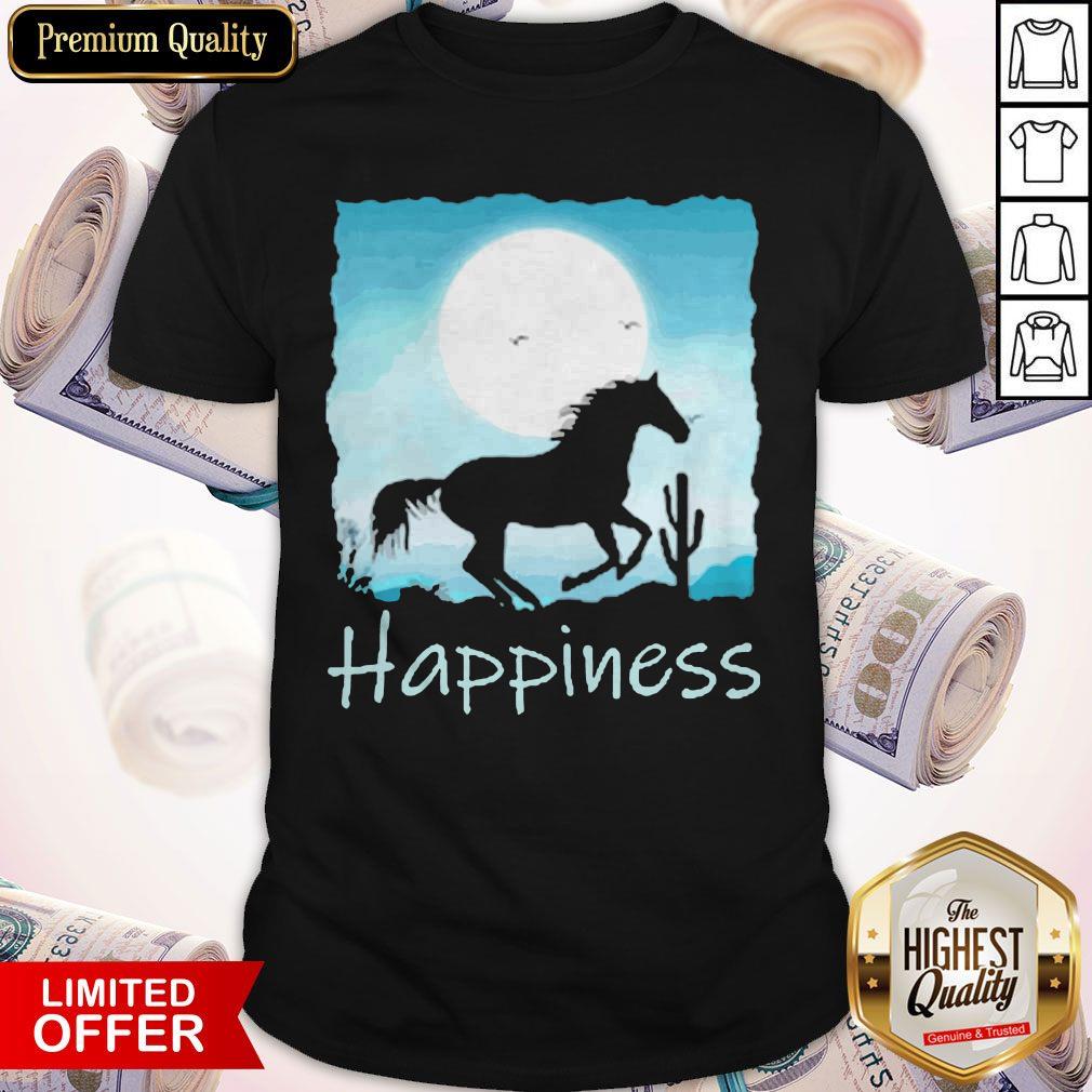 Horse Moon Happiness Shirt Horse Moon Happiness Shirt