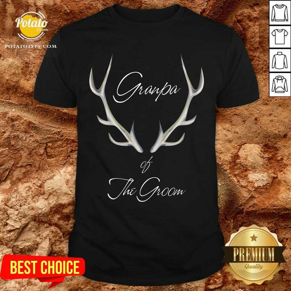 Hot Grandpa Of The Groom Shirt Hot Grandpa Of The Groom Shirt