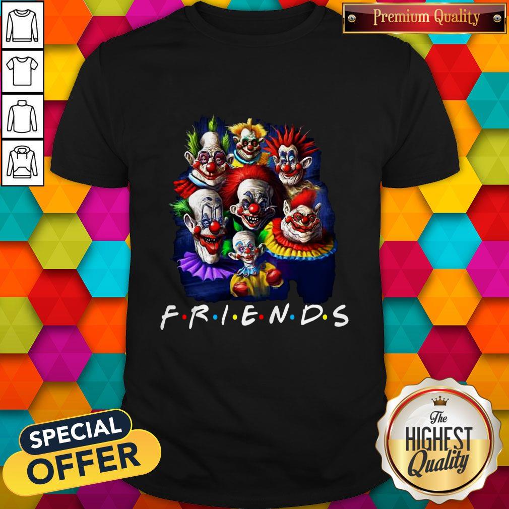 Hot Scary Clown Friends Halloween Shirt Hot Scary Clown Friends Halloween Shirt
