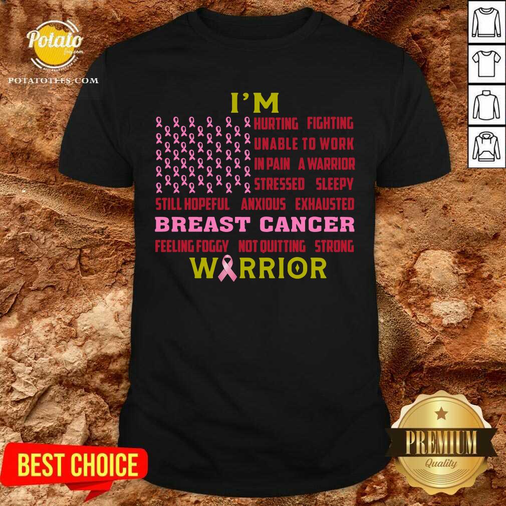 I’m Fighting Breast Cancer Warrior Shirt I’m Fighting Breast Cancer Warrior Shirt