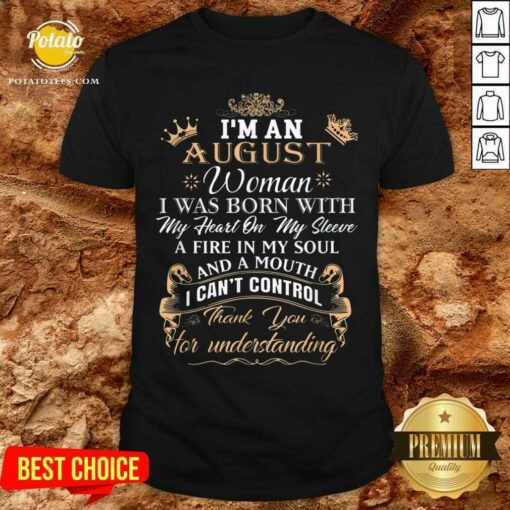I Am An August Woman Leo Zodiac Birthday Vintage 2021 Classic Shirt
