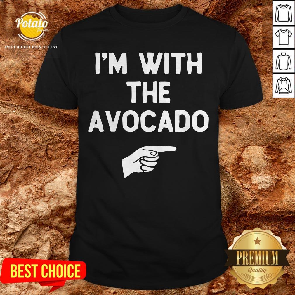 I'm With The Avocado Costume Halloween Matching Shirt I'm With The Avocado Costume Halloween Matching Shirt