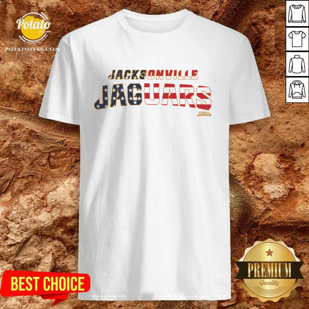 Jacksonville Jaguars Flag Script Franklin T-Shirt Jacksonville Jaguars Flag Script Franklin T-Shirt
