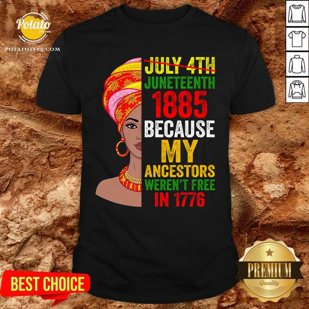 Juneteenth Queen Melanin African American Women Shirt Juneteenth Queen Melanin African American Women Shirt