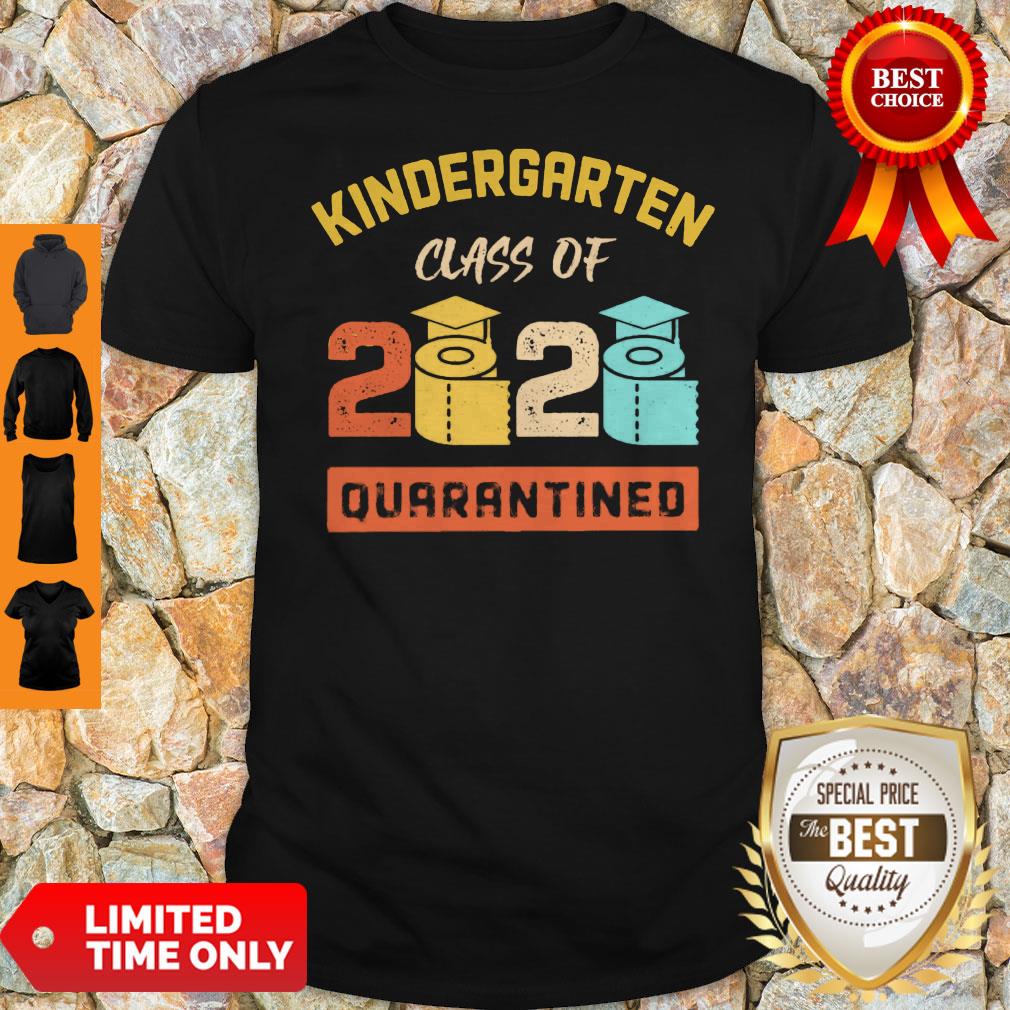 Kinder Garten Class Of 2020 Toilet Paper Quarantined Vintage Shirt Kinder Garten Class Of 2020 Toilet Paper Quarantined Vintage Shirt