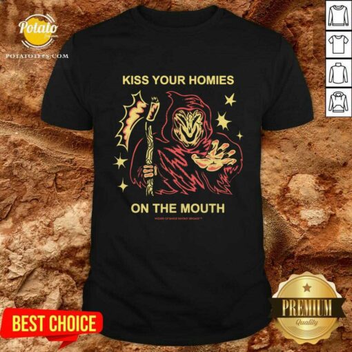 Kiss Your Homies On The Mouth Vintage T-shirt