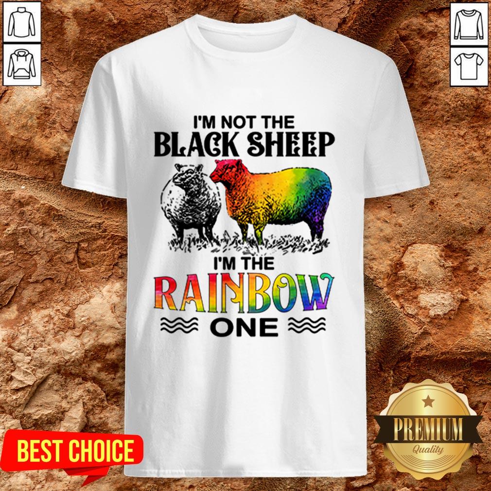 LGBT I’m Not The Black Sheep I’m The Rainbow One Shirt LGBT I’m Not The Black Sheep I’m The Rainbow One Shirt