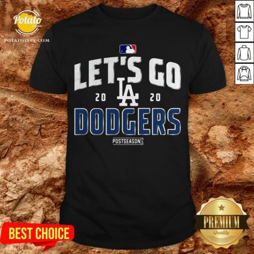 Let’s Go Los Angeles Dodgers 2020 Postseason Shirt