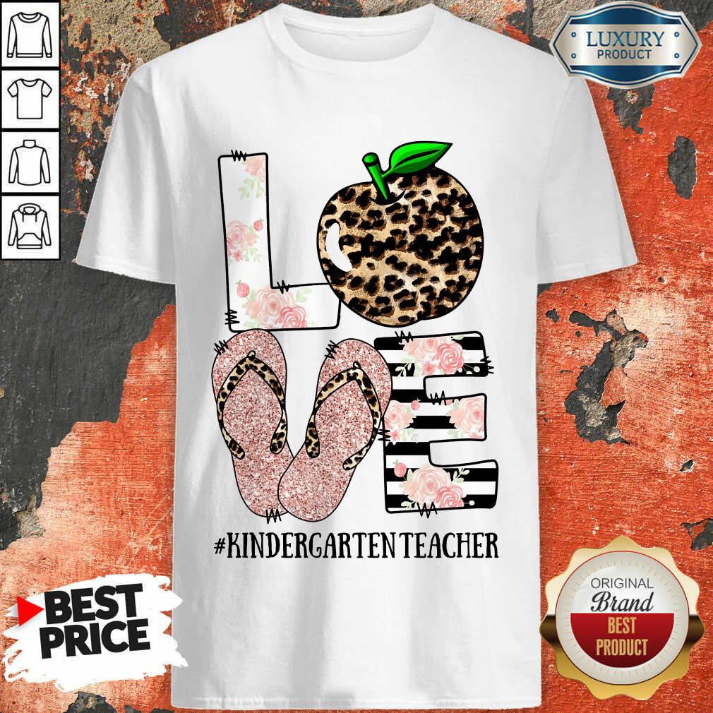 Love Apple Kindergarten Teacher Shirt Love Apple Kindergarten Teacher Shirt